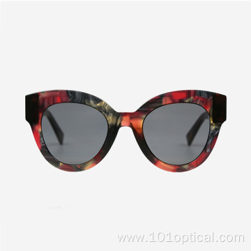 Fashion Cat Eye Acetate Women's Sunglasses